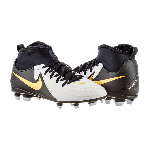 Бутсы Nike JR PHANTOM LUNA II CLUB FG/MG FJ2601-100 детские, Цвет: белый, Размер производителя: 37.5, изображение 2 Бутсы Nike JR PHANTOM LUNA II CLUB FG/MG FJ2601-100 детские, Цвет: белый, Размер производителя: 37.5, изображение 2