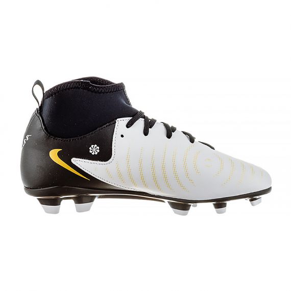 Бутсы Nike JR PHANTOM LUNA II CLUB FG/MG FJ2601-100 детские, Цвет: белый, Размер производителя: 37.5, изображение 3 Бутсы Nike JR PHANTOM LUNA II CLUB FG/MG FJ2601-100 детские, Цвет: белый, Размер производителя: 37.5, изображение 3