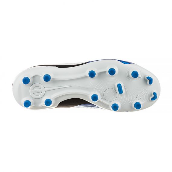 Бутси Nike JR LEGEND 10 ACADEMY FG/MG DV4348-400 дитячі, Колір: синій, Розмір виробника: 36, зображення 4