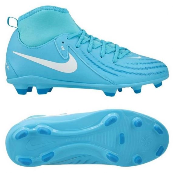Бутси Nike JR PHANTOM LUNA II CLUB FG/MG FJ2601-400 дитячі, Колір: блакитний, Розмір виробника: 38, зображення 2 Бутси Nike JR PHANTOM LUNA II CLUB FG/MG FJ2601-400 дитячі, Колір: блакитний, Розмір виробника: 38, зображення 2