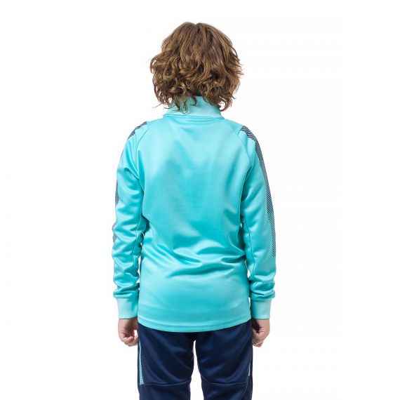 Спортивный костюм для детей Europaw Limber Up Kid 2101 Short zipper бирюзово-темно-синий, Цвет: бирюзовый, Размер производителя: 3XS, изображение 7 Спортивный костюм для детей Europaw Limber Up Kid 2101 Short zipper бирюзово-темно-синий, Цвет: бирюзовый, Размер производителя: 3XS, изображение 7