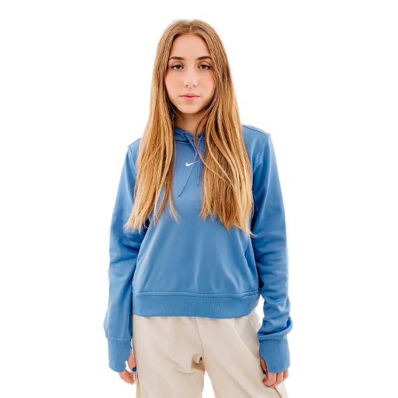 Кофта Nike ONE TF PO HOODIE LBR FB5210-450, Колір: блакитний, Розмір виробника: S