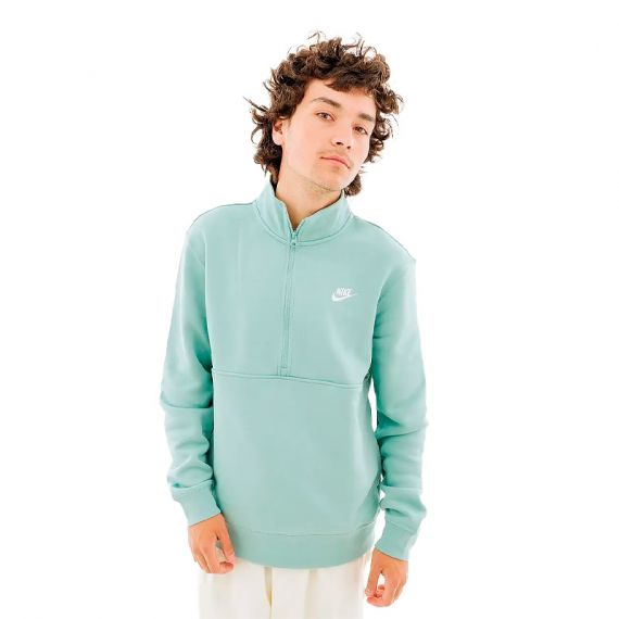 Кофта Nike CLUB BB HZ TOP DD4732-309, Колір: блакитний, Розмір виробника: 2XL