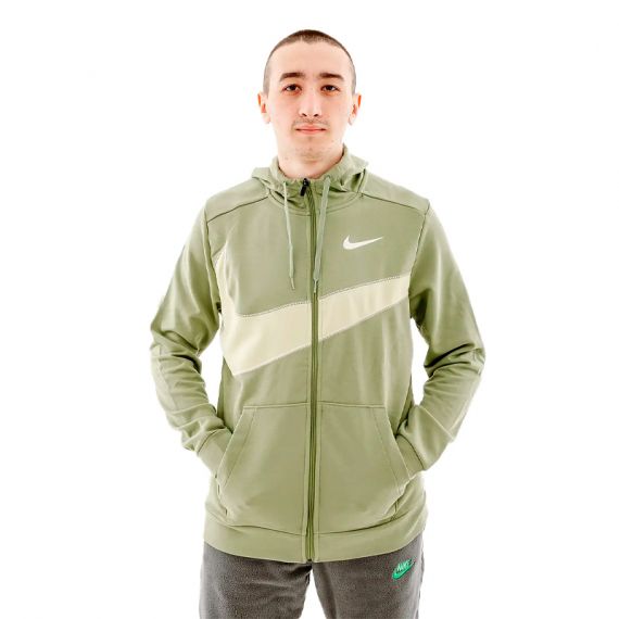 Кофта Nike DF FLC HD FZ ENERG FB8575-386, Колір: хакі, Розмір виробника: XL
