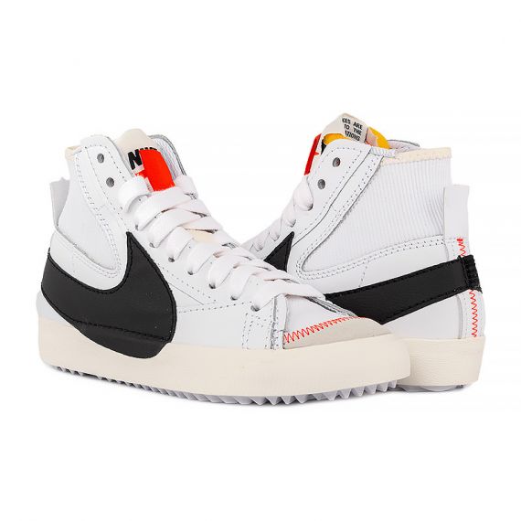 Кеды Nike W BLAZER MID 77 JUMBO DQ1471-100, Цвет: белый, Размер производителя: 35.5, изображение 2 Кеды Nike W BLAZER MID 77 JUMBO DQ1471-100, Цвет: белый, Размер производителя: 35.5, изображение 2