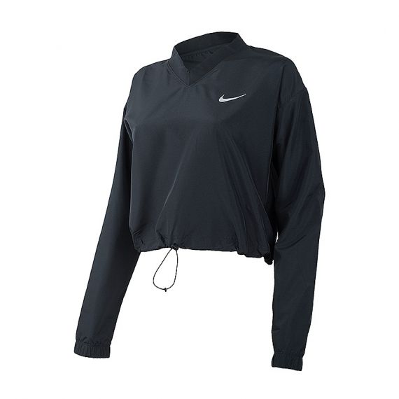 Вітровка Nike W NK SWOOSH RUN JACKET DM7775-010, Колір: чорний, Розмір виробника: L