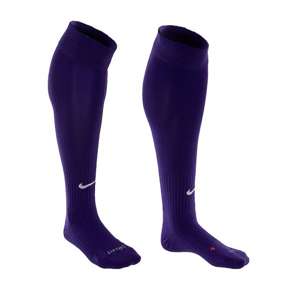 Гетри Nike Classic II Cush OTC Team (фіолетовий/біла емблема) SX5728-545, Колір: фіолетовий, Розмір: 38-42
