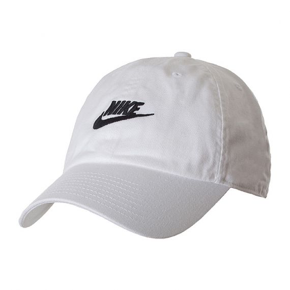 Кепка Nike U NSW H86 Futura Washed 913011-100, Колір: білий, Розмір: Дорослий
