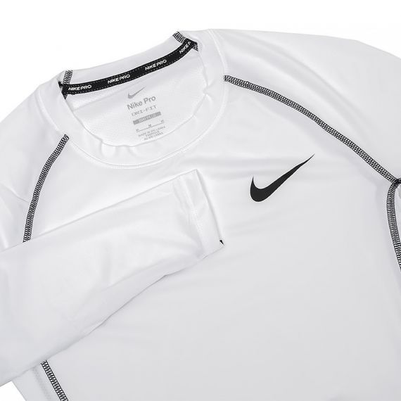 Термокофта Nike M NP DF TIGHT TOP LS DD1990-100, Колір: білий, Розмір виробника: XL, зображення 3