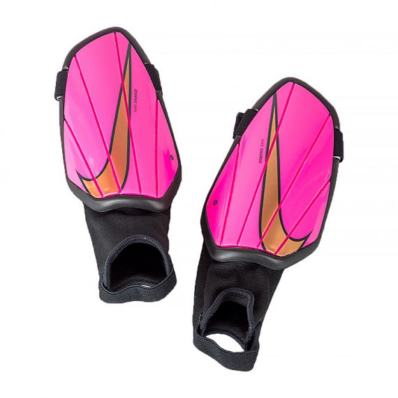 Щитки Nike Y NK CHRG GRD SP2165-600, Колір: рожевий, Розмір виробника: М