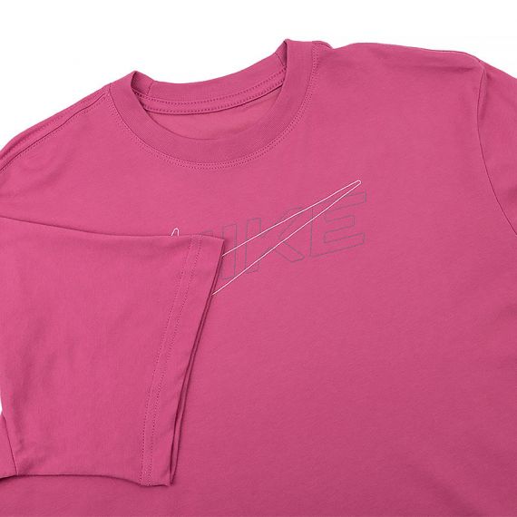 Футболка тренувальна Nike W NK DF TEE SS BOXY DX7984-656, Колір: рожевий, Розмір виробника: S, зображення 3 Футболка тренувальна Nike W NK DF TEE SS BOXY DX7984-656, Колір: рожевий, Розмір виробника: S, зображення 3