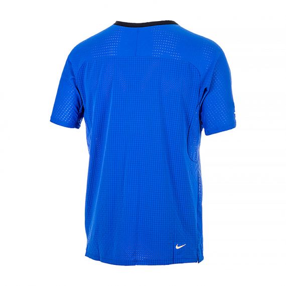 Футболка Nike M NK DF SOLAR CHASE SS TOP DV9305-405, Цвет: синий, Размер производителя: L, изображение 2 Футболка Nike M NK DF SOLAR CHASE SS TOP DV9305-405, Цвет: синий, Размер производителя: L, изображение 2