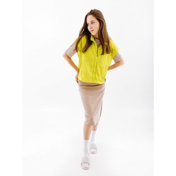 Вітровка Nike W NK RPL CTY RDY SS JACKET DX0150-308, Колір: жовтий, Розмір виробника: М, зображення 5 Вітровка Nike W NK RPL CTY RDY SS JACKET DX0150-308, Колір: жовтий, Розмір виробника: М, зображення 5
