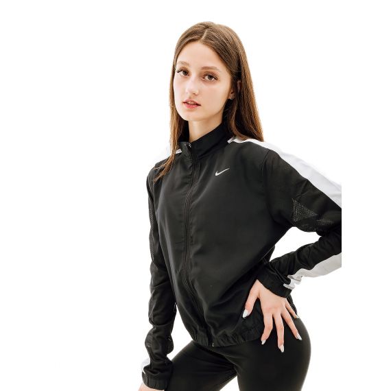 Вітровка Nike W NK SWSH RUN JKT DX1037-010, Колір: чорний, Розмір виробника: S