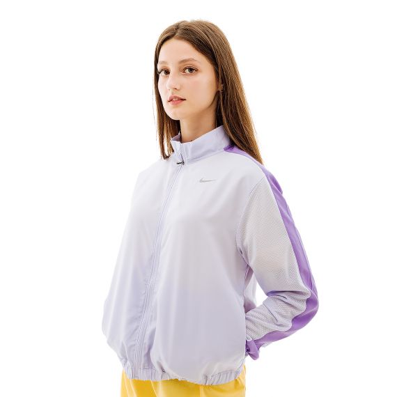 Вітровка Nike W NK SWSH RUN JKT DX1037-536, Колір: фіолетовий, Розмір виробника: L