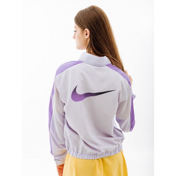 Вітровка Nike W NK SWSH RUN JKT DX1037-536, Колір: фіолетовий, Розмір виробника: XS, зображення 3 Вітровка Nike W NK SWSH RUN JKT DX1037-536, Колір: фіолетовий, Розмір виробника: XS, зображення 3