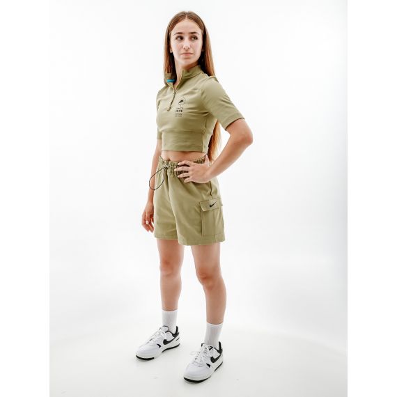 Топ жіночий Nike W NSW TOP SS RIB SU FJ5253-276, Колір: бежевий, Розмір виробника: L, зображення 2 Топ жіночий Nike W NSW TOP SS RIB SU FJ5253-276, Колір: бежевий, Розмір виробника: L, зображення 2