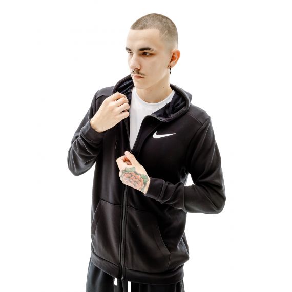 Толстовка Nike M DRY HOODIE FZ FLEECE CJ4317-010, Колір: чорний, Розмір виробника: XL