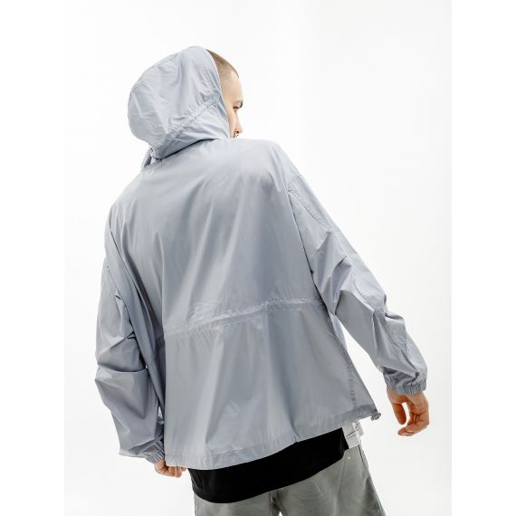 Вітровка Nike M NSW AIR WOVEN JACKET DX0140-012, Колір: сірий, Розмір виробника: М, зображення 2 Вітровка Nike M NSW AIR WOVEN JACKET DX0140-012, Колір: сірий, Розмір виробника: М, зображення 2