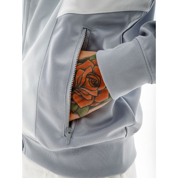 Кофта Nike M NSW HYBRID PK TRACKTOP FB1626-043, Колір: сірий, Розмір виробника: XL, зображення 4 Кофта Nike M NSW HYBRID PK TRACKTOP FB1626-043, Колір: сірий, Розмір виробника: XL, зображення 4