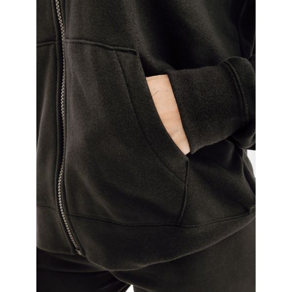 Кофта Nike CLUB FLC FZ HOODIE STD DQ5471-010, Колір: чорний, Розмір виробника: L, зображення 3 Кофта Nike CLUB FLC FZ HOODIE STD DQ5471-010, Колір: чорний, Розмір виробника: L, зображення 3