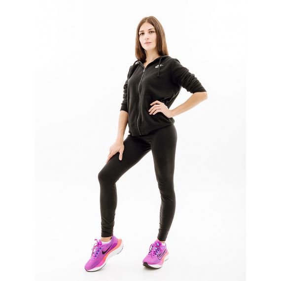 Кофта Nike CLUB FLC FZ HOODIE STD DQ5471-010, Колір: чорний, Розмір виробника: L, зображення 5 Кофта Nike CLUB FLC FZ HOODIE STD DQ5471-010, Колір: чорний, Розмір виробника: L, зображення 5