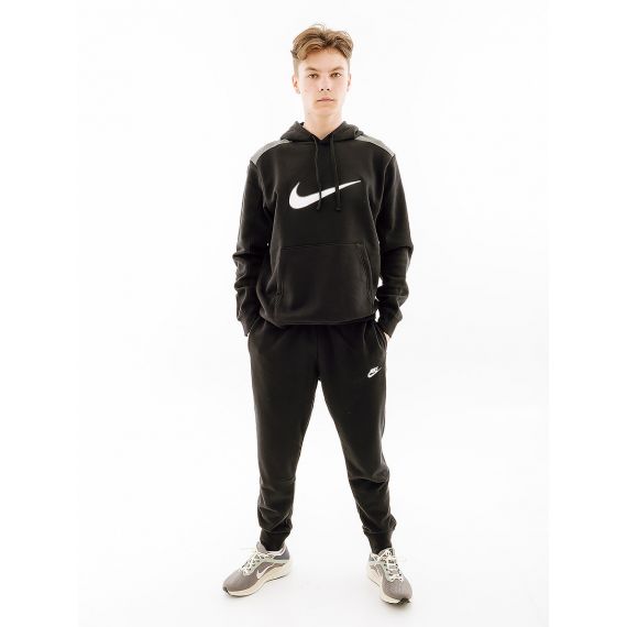 Кофта Nike FLC HOODIE BB FN0247-010, Цвет: черный, Размер производителя: 2XL, изображение 2 Кофта Nike FLC HOODIE BB FN0247-010, Цвет: черный, Размер производителя: 2XL, изображение 2
