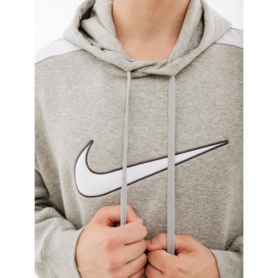 Кофта Nike FLC HOODIE BB FN0247-063, Цвет: серый, Размер производителя: М, изображение 3 Кофта Nike FLC HOODIE BB FN0247-063, Цвет: серый, Размер производителя: М, изображение 3