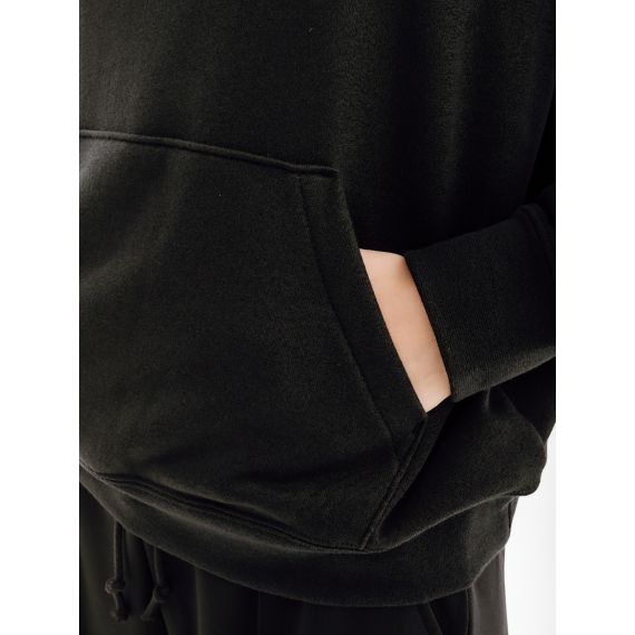 Кофта Nike CLUB HOODIE STD DQ5415-010, Колір: чорний, Розмір виробника: S, зображення 4