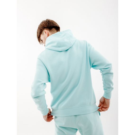 Кофта Nike CLUB HOODIE PO BB BV2654-346, Колір: блакитний, Розмір виробника: 2XL, зображення 2 Кофта Nike CLUB HOODIE PO BB BV2654-346, Колір: блакитний, Розмір виробника: 2XL, зображення 2