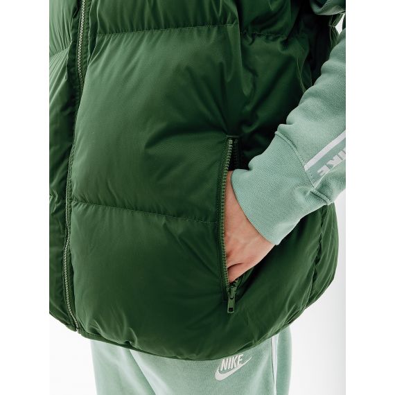 Жилетка Nike CLUB PUFFER FB7373-323, Колір: зелений, Розмір виробника: S, зображення 2