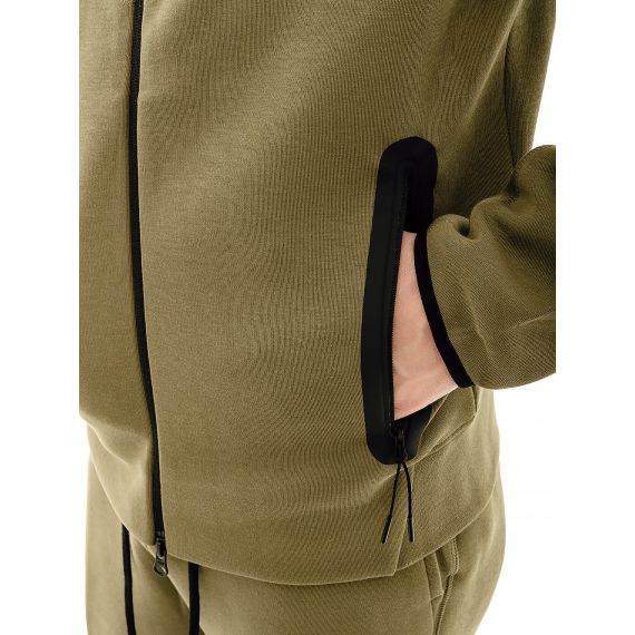 Кофта Nike Tech Fleece FZ WR FB7921-222, Колір: хакі, Розмір виробника: S, зображення 3 Кофта Nike Tech Fleece FZ WR FB7921-222, Колір: хакі, Розмір виробника: S, зображення 3