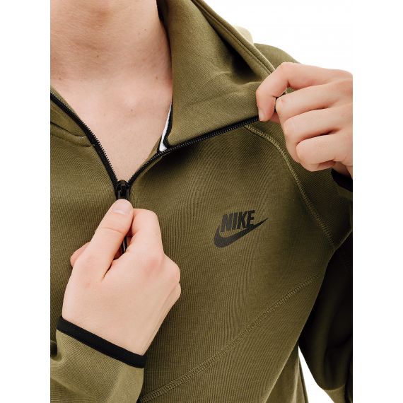 Кофта Nike Tech Fleece FZ WR FB7921-222, Колір: хакі, Розмір виробника: S, зображення 4 Кофта Nike Tech Fleece FZ WR FB7921-222, Колір: хакі, Розмір виробника: S, зображення 4