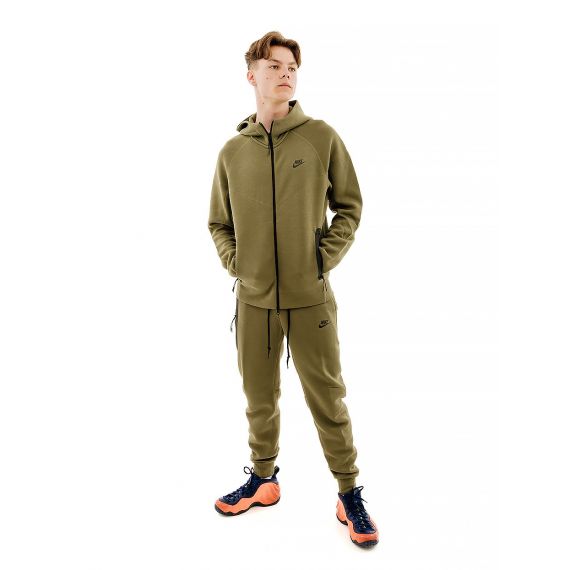 Кофта Nike Tech Fleece FZ WR FB7921-222, Колір: хакі, Розмір виробника: S, зображення 5 Кофта Nike Tech Fleece FZ WR FB7921-222, Колір: хакі, Розмір виробника: S, зображення 5