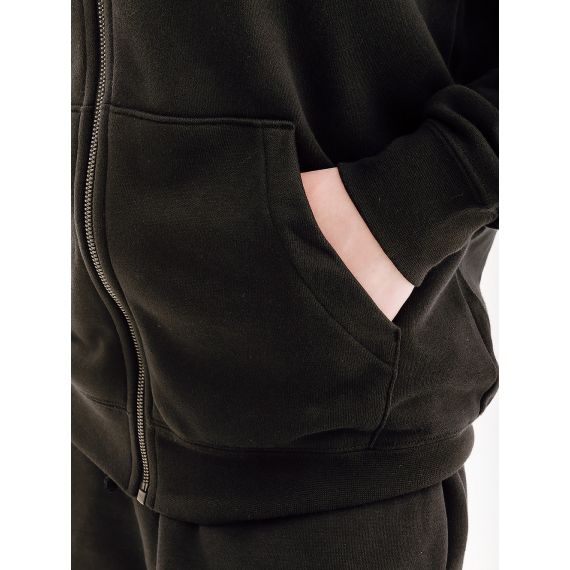 Кофта Nike FLC PARK20 FZ HOODIE CW6955-010, Колір: чорний, Розмір виробника: L, зображення 4 Кофта Nike FLC PARK20 FZ HOODIE CW6955-010, Колір: чорний, Розмір виробника: L, зображення 4