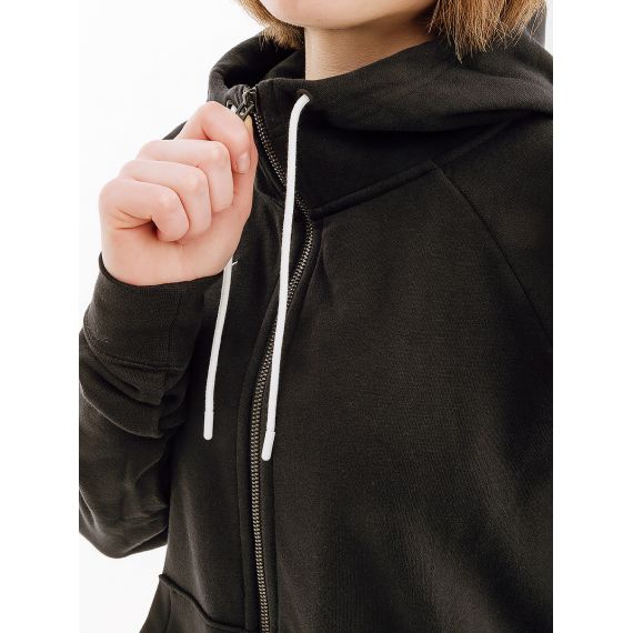 Кофта Nike FLC PARK20 FZ HOODIE CW6955-010, Колір: чорний, Розмір виробника: L, зображення 5 Кофта Nike FLC PARK20 FZ HOODIE CW6955-010, Колір: чорний, Розмір виробника: L, зображення 5