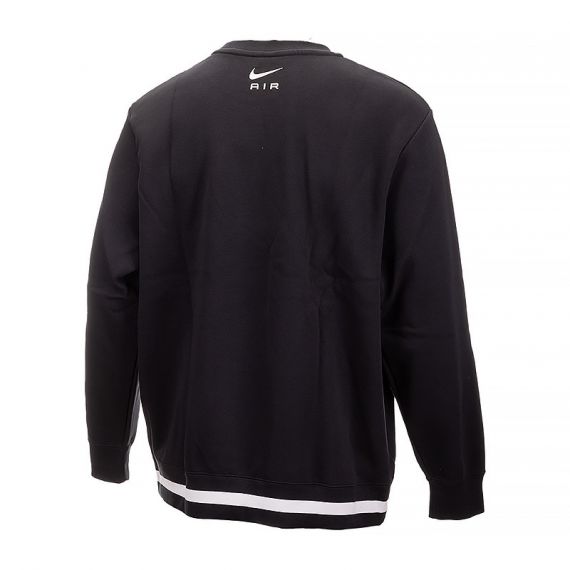 Кофта Nike S AIR CRE FLC BB FN7692-010, Колір: чорний, Розмір виробника: XL, зображення 2 Кофта Nike S AIR CRE FLC BB FN7692-010, Колір: чорний, Розмір виробника: XL, зображення 2