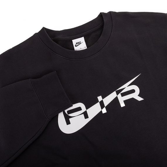 Кофта Nike S AIR CRE FLC BB FN7692-010, Колір: чорний, Розмір виробника: XL, зображення 3 Кофта Nike S AIR CRE FLC BB FN7692-010, Колір: чорний, Розмір виробника: XL, зображення 3