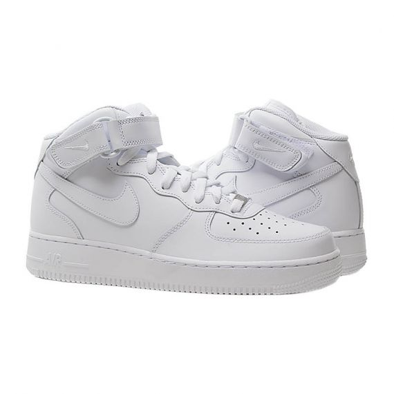 Кроссовки Nike AIR FORCE 1 MID 07 CW2289-111, Цвет: белый, Размер производителя: 41, изображение 2 Кроссовки Nike AIR FORCE 1 MID 07 CW2289-111, Цвет: белый, Размер производителя: 41, изображение 2