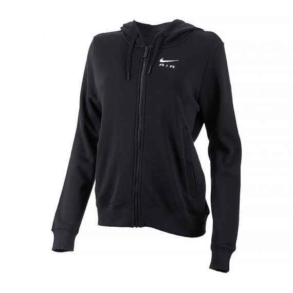 Кофта Nike W NSW AIR FLC HD FZ DV8046-010, Колір: чорний, Розмір виробника: L