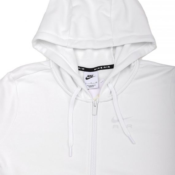 Кофта Nike W NSW AIR FLC HD FZ DV8046-121, Колір: білий, Розмір виробника: L, зображення 2 Кофта Nike W NSW AIR FLC HD FZ DV8046-121, Колір: білий, Розмір виробника: L, зображення 2