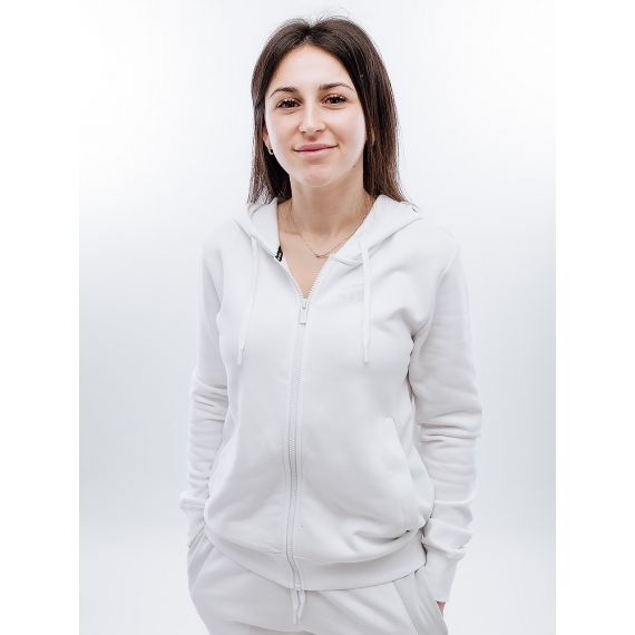 Кофта Nike W NSW AIR FLC HD FZ DV8046-121, Колір: білий, Розмір виробника: L, зображення 5 Кофта Nike W NSW AIR FLC HD FZ DV8046-121, Колір: білий, Розмір виробника: L, зображення 5