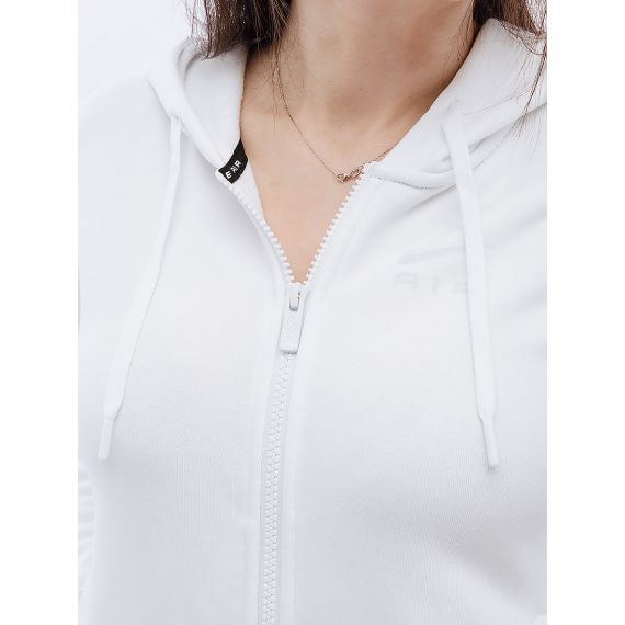 Кофта Nike W NSW AIR FLC HD FZ DV8046-121, Колір: білий, Розмір виробника: L, зображення 6 Кофта Nike W NSW AIR FLC HD FZ DV8046-121, Колір: білий, Розмір виробника: L, зображення 6