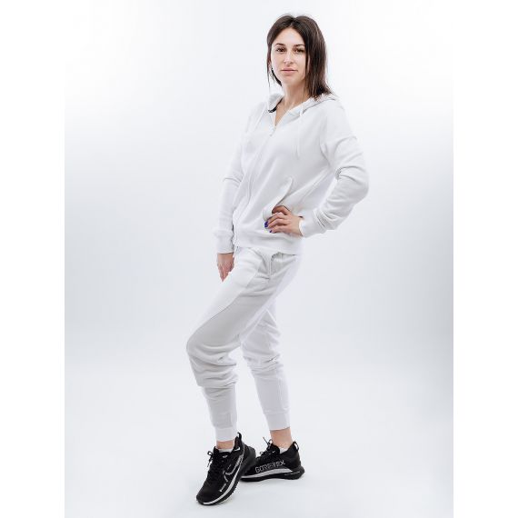Кофта Nike W NSW AIR FLC HD FZ DV8046-121, Колір: білий, Розмір виробника: L, зображення 8 Кофта Nike W NSW AIR FLC HD FZ DV8046-121, Колір: білий, Розмір виробника: L, зображення 8