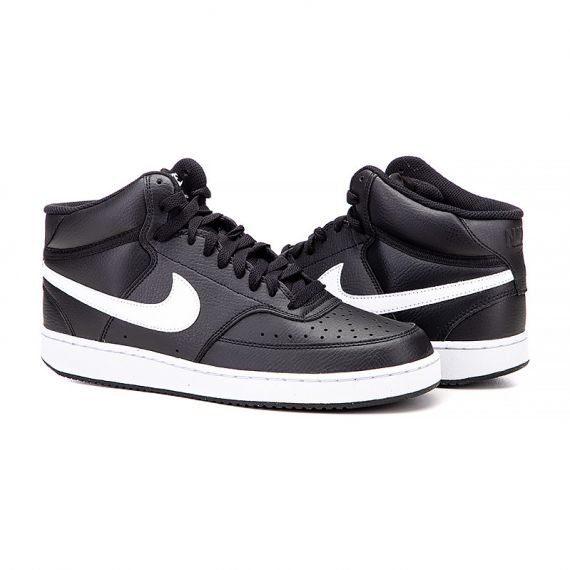 Кросівки Nike COURT VISION MID NN DN3577-001, Колір: чорний, Розмір виробника: 45.5, зображення 2 Кросівки Nike COURT VISION MID NN DN3577-001, Колір: чорний, Розмір виробника: 45.5, зображення 2
