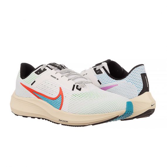 Кросівки Nike AIR ZOOM PEGASUS 40 SE FJ1051-100, Колір: білий, Розмір виробника: 44, зображення 5 Кросівки Nike AIR ZOOM PEGASUS 40 SE FJ1051-100, Колір: білий, Розмір виробника: 44, зображення 5