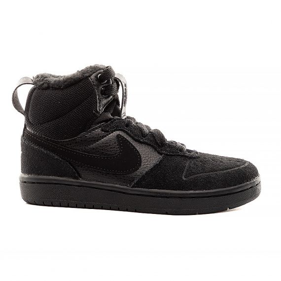 Кросівки Nike COURT BOROUGH MID 2 BOOT PS CQ4026-001, Колір: чорний, Розмір виробника: 29.5