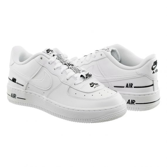 Кроссовки Nike AIR FORCE 1 LV8 3 (GS) CJ4092-100, Цвет: белый, Размер производителя: 38, изображение 2 Кроссовки Nike AIR FORCE 1 LV8 3 (GS) CJ4092-100, Цвет: белый, Размер производителя: 38, изображение 2