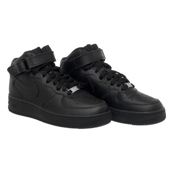 Кросівки NIKE AIR FORCE 1 MID (GS) DH2933-001, Колір: чорний, Розмір виробника: 37.5, зображення 5