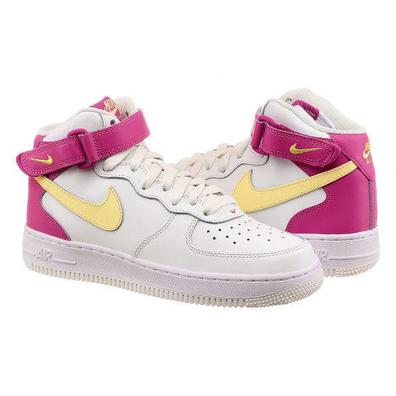 Кроссовки Nike Air Force 1 Mid (Gs) (DH2933-100), Цвет: белый, Размер производителя: 37.5, изображение 2 Кроссовки Nike Air Force 1 Mid (Gs) (DH2933-100), Цвет: белый, Размер производителя: 37.5, изображение 2